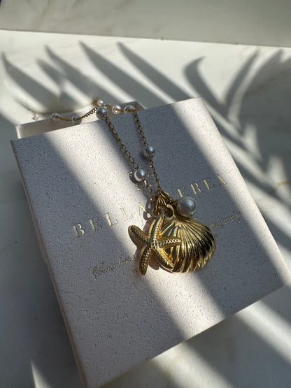 ONDA MARINA ❥ Gold Necklace