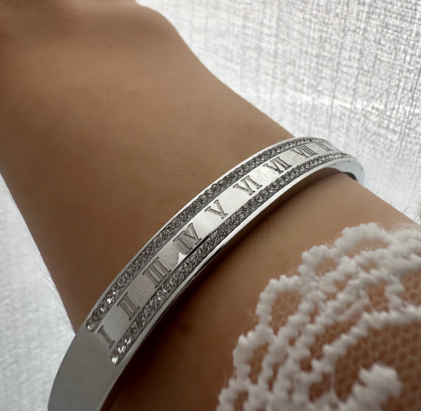 ROMA ❥ Bangle Silver