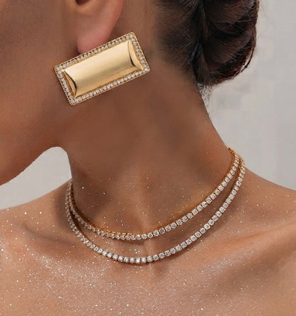 FRAME ❥ Orecchini Gold - BELLAETEREA