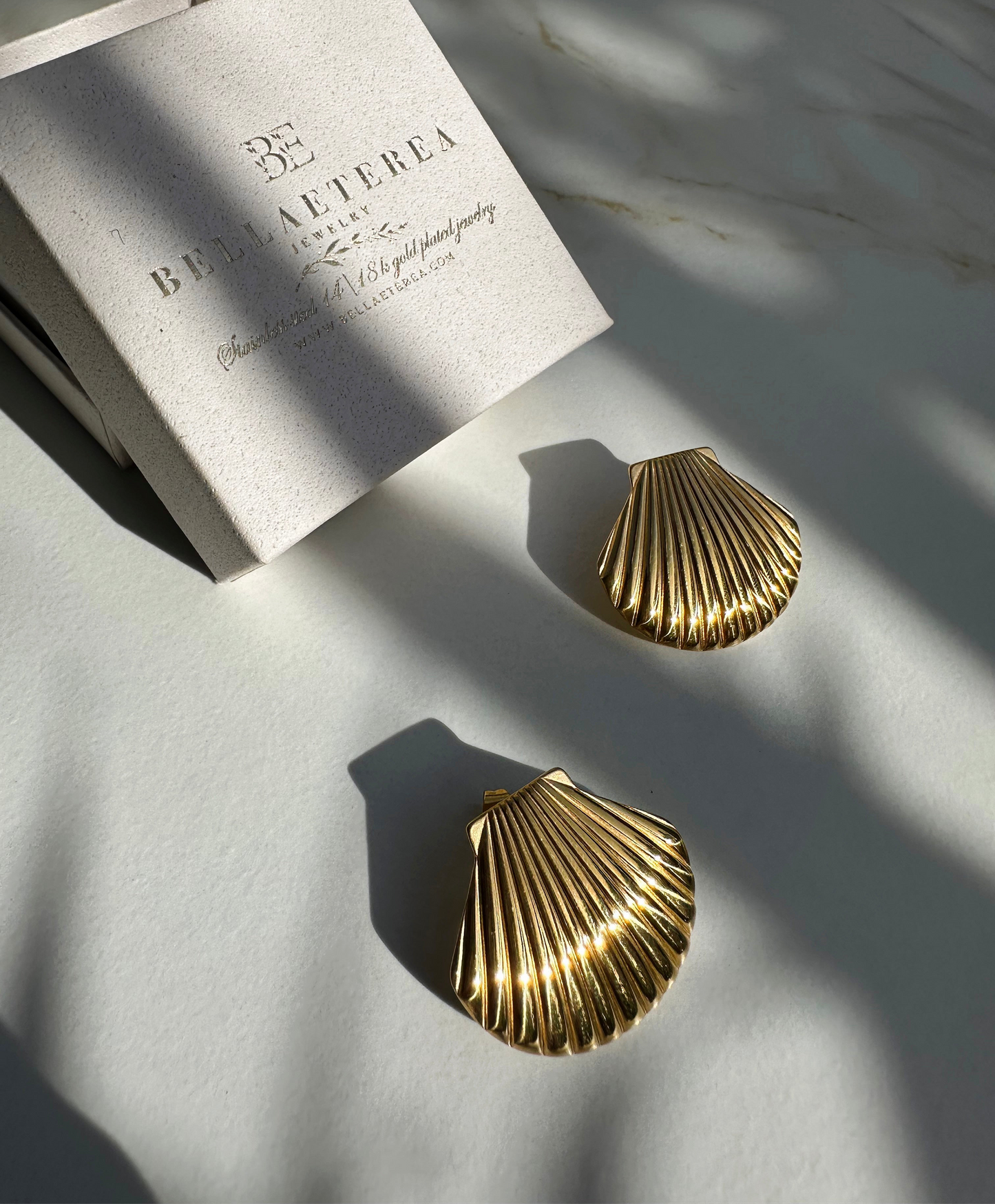 MAREA ❥ Gold Earrings