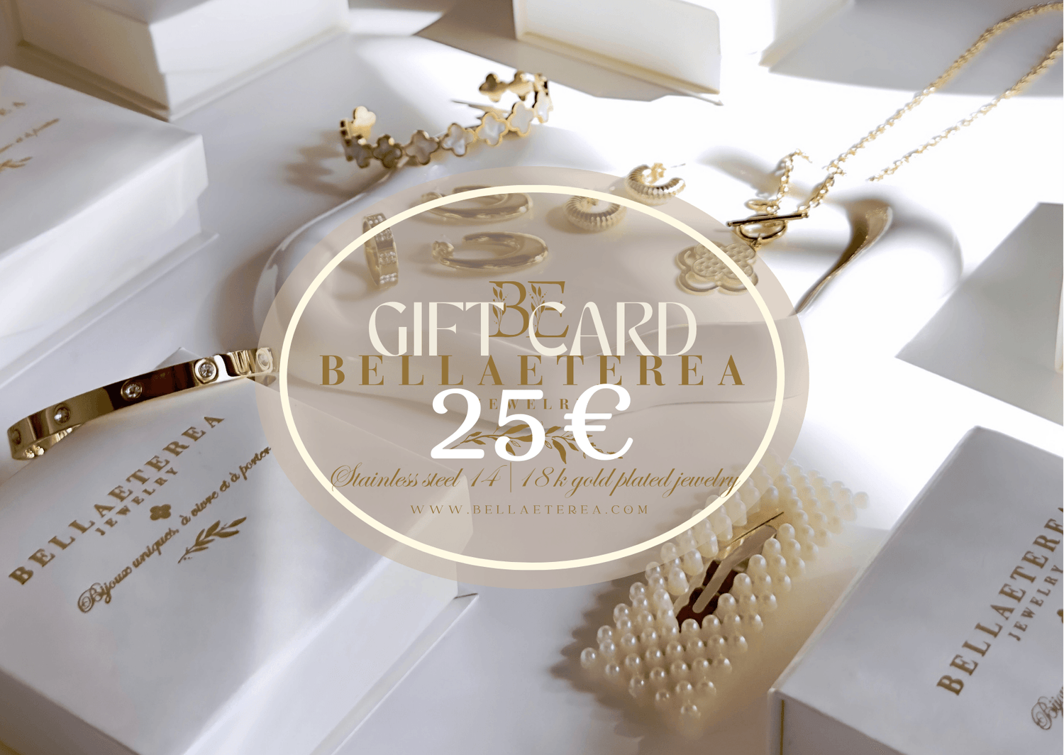 𝐁𝐄𝐋𝐋𝐀𝐄𝐓𝐄𝐑𝐄𝐀 ❥ Gift Card - BELLAETEREA