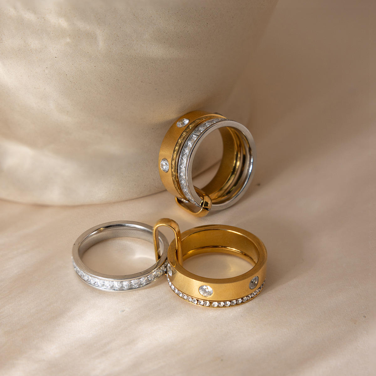 MÉLANGE ÉCLAT ❥ Anello