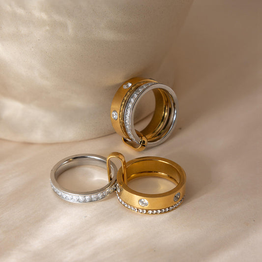 MÉLANGE ÉCLAT ❥ Anello