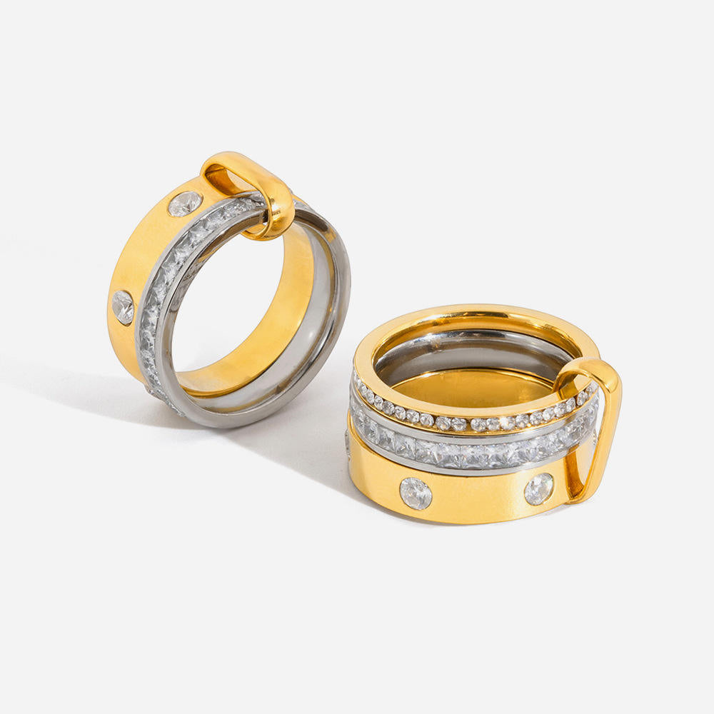 MÉLANGE ÉCLAT ❥ Anello