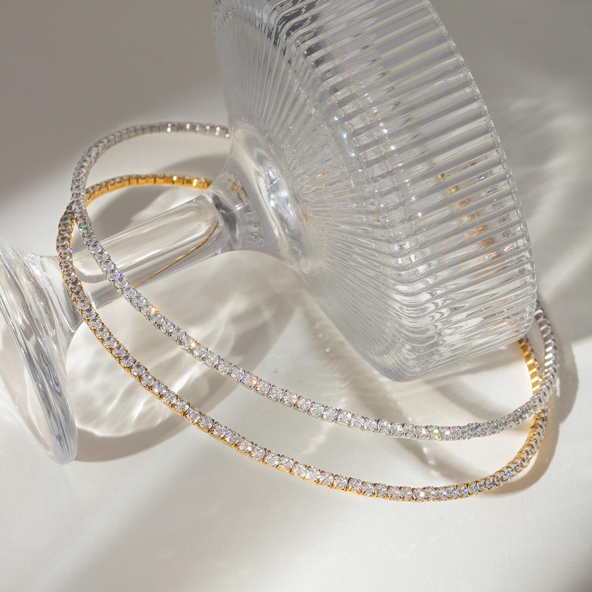 DIAMOND FLEX ❥ Collana Gold