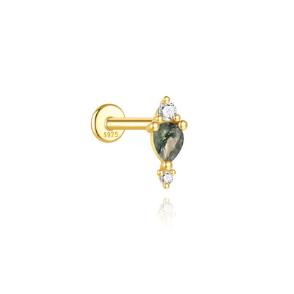 ISLA VERDE ✧ Piercing ARGENTO 925/Gold - BELLAETEREA