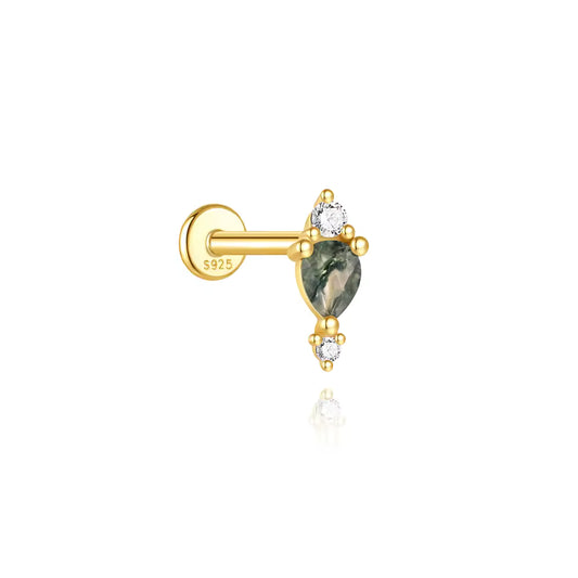 ISLA VERDE ✧ Piercing ARGENTO 925/Gold - BELLAETEREA