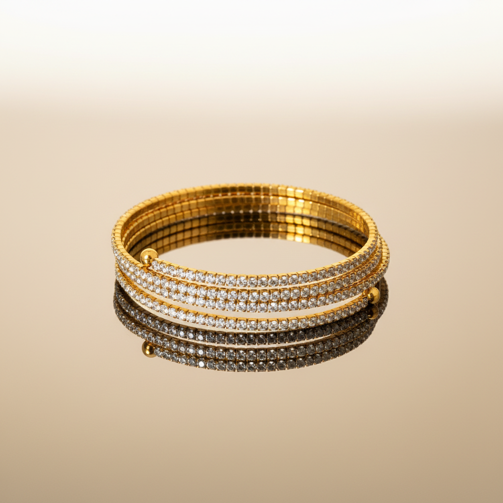 DIAMOND WRAP ❥ Bangle