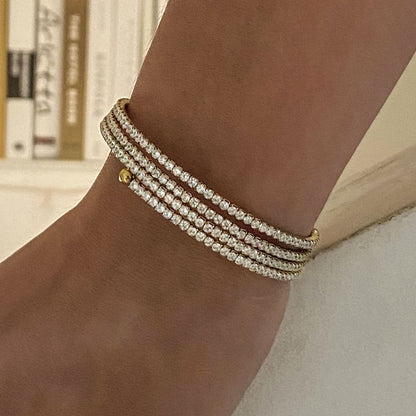 DIAMOND WRAP ❥ Bangle