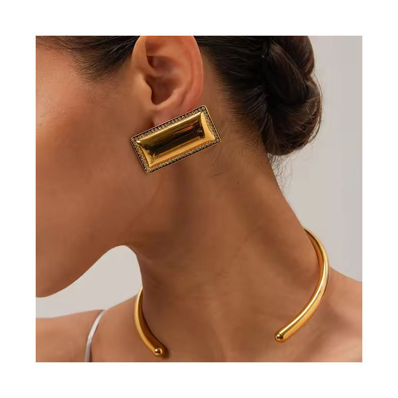 FRAME ❥ Orecchini Gold - BELLAETEREA
