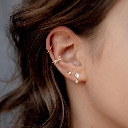 XENA ✧ Ear Cuff ARGENTO 925/Gold - BELLAETEREA