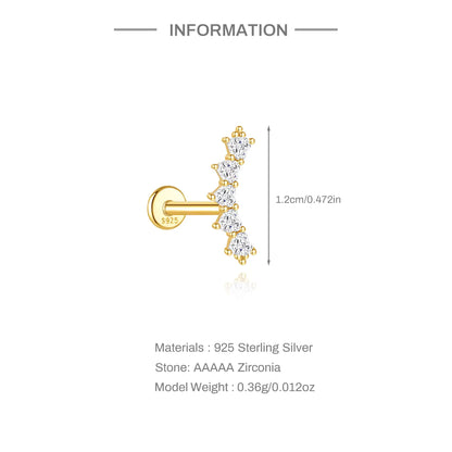 AMORETTE ✧ Piercing ARGENTO 925/Gold 18k