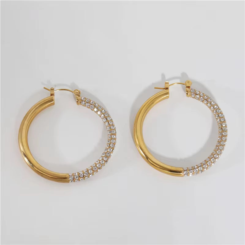JASMINE HOOPS ❥ Orecchini