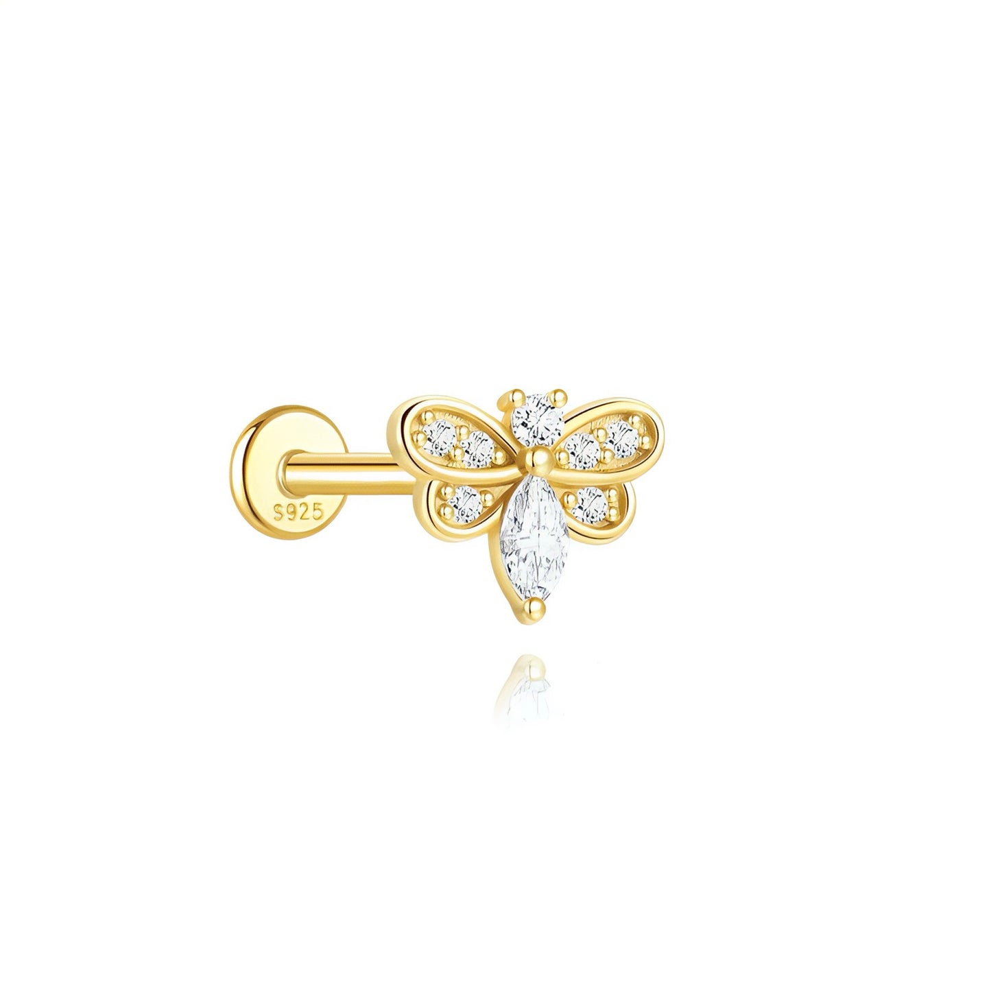 ABEILLE ✧ Piercing ARGENTO 925/Gold 18k