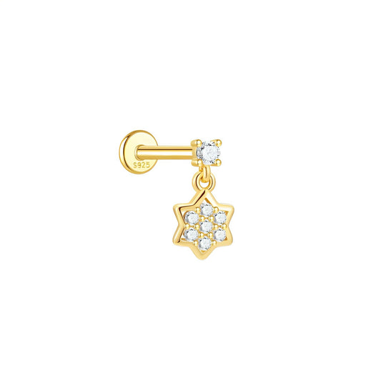 ASTORIA ✧ Piercing ARGENTO 925/Gold 18k l