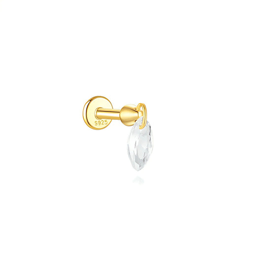 HANG ON ✧ Piercing ARGENTO 925/Gold 18k