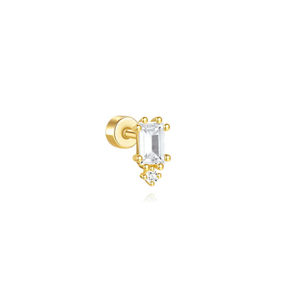 TILTED ✧ Piercing ARGENTO 925/Gold 18k
