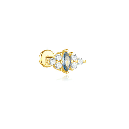 AQUABEAM ✧ Piercing ARGENTO 925/Gold 18k - BELLAETEREA