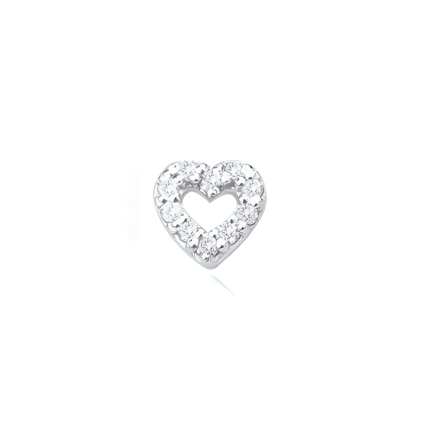 HEART LINE ✧ Piercing ARGENTO 925