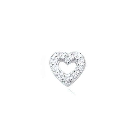HEART LINE ✧ Piercing ARGENTO 925