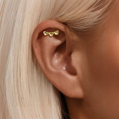 HEART ARC ✧ Piercing ARGENTO 925/Gold