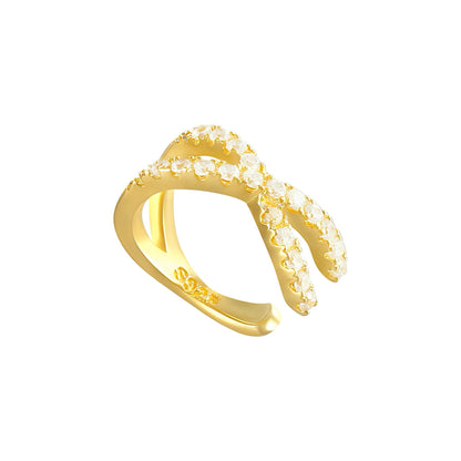 XENA ✧ Ear Cuff ARGENTO 925/Gold - BELLAETEREA