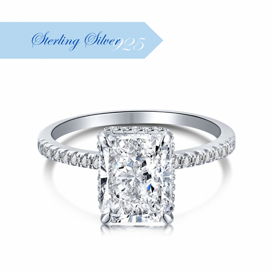 ZAHIRA ✧ Anello ARGENTO 925 Bianco - BELLAETEREA