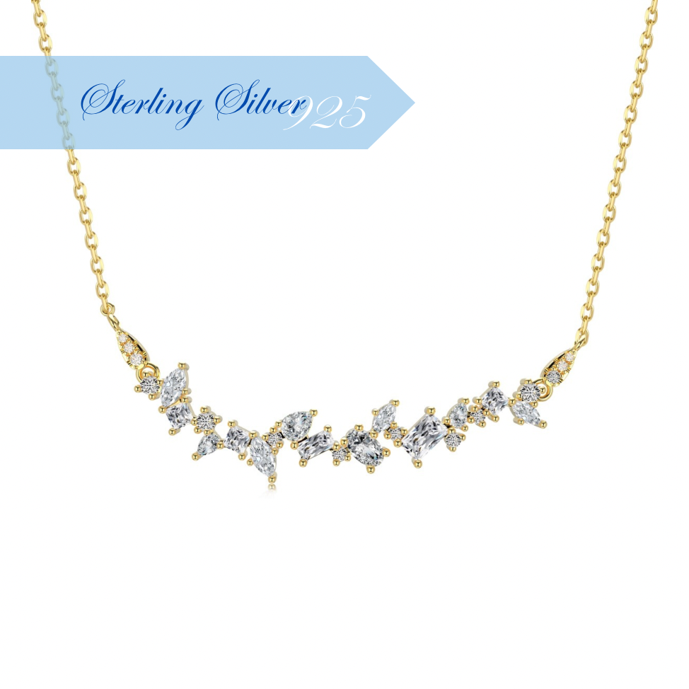 WILHELMINA ✧ Collana ARGENTO 925/Gold 18k