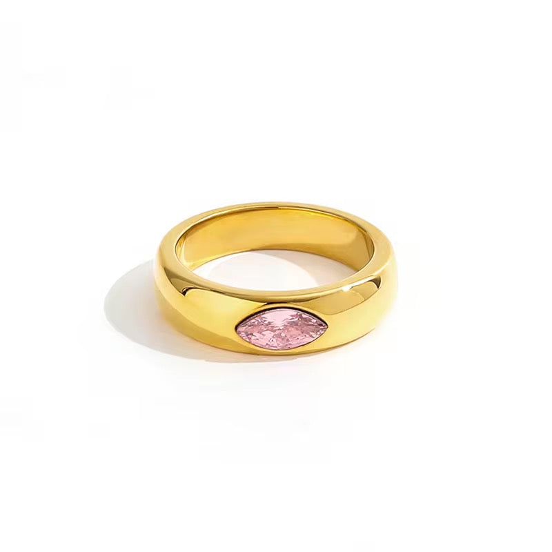 CAT-EYE ❥ Anello Pink - BELLAETEREA
