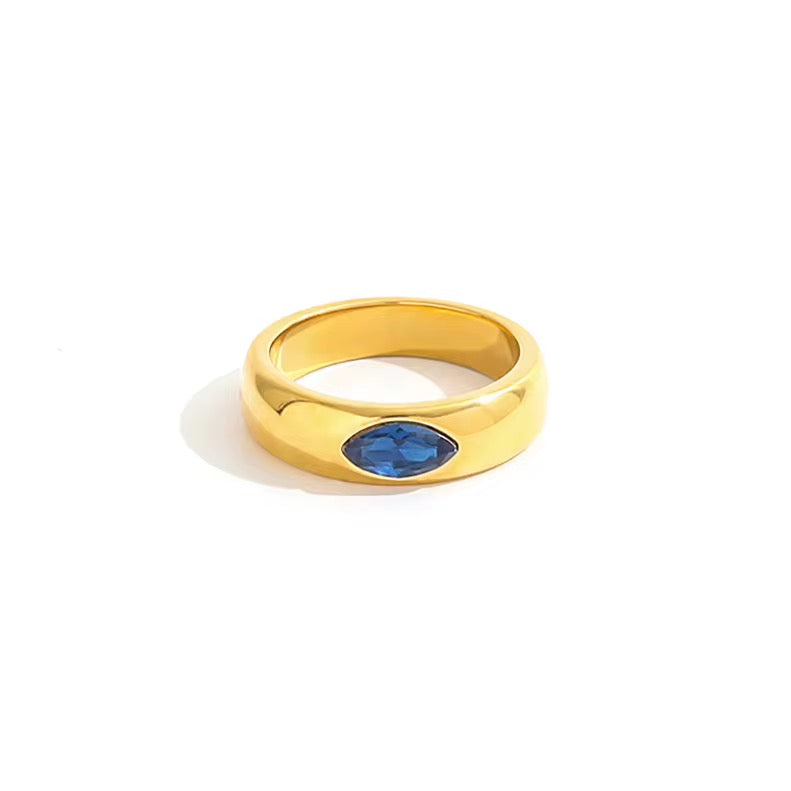 CAT-EYE ❥ Anello Blue - BELLAETEREA