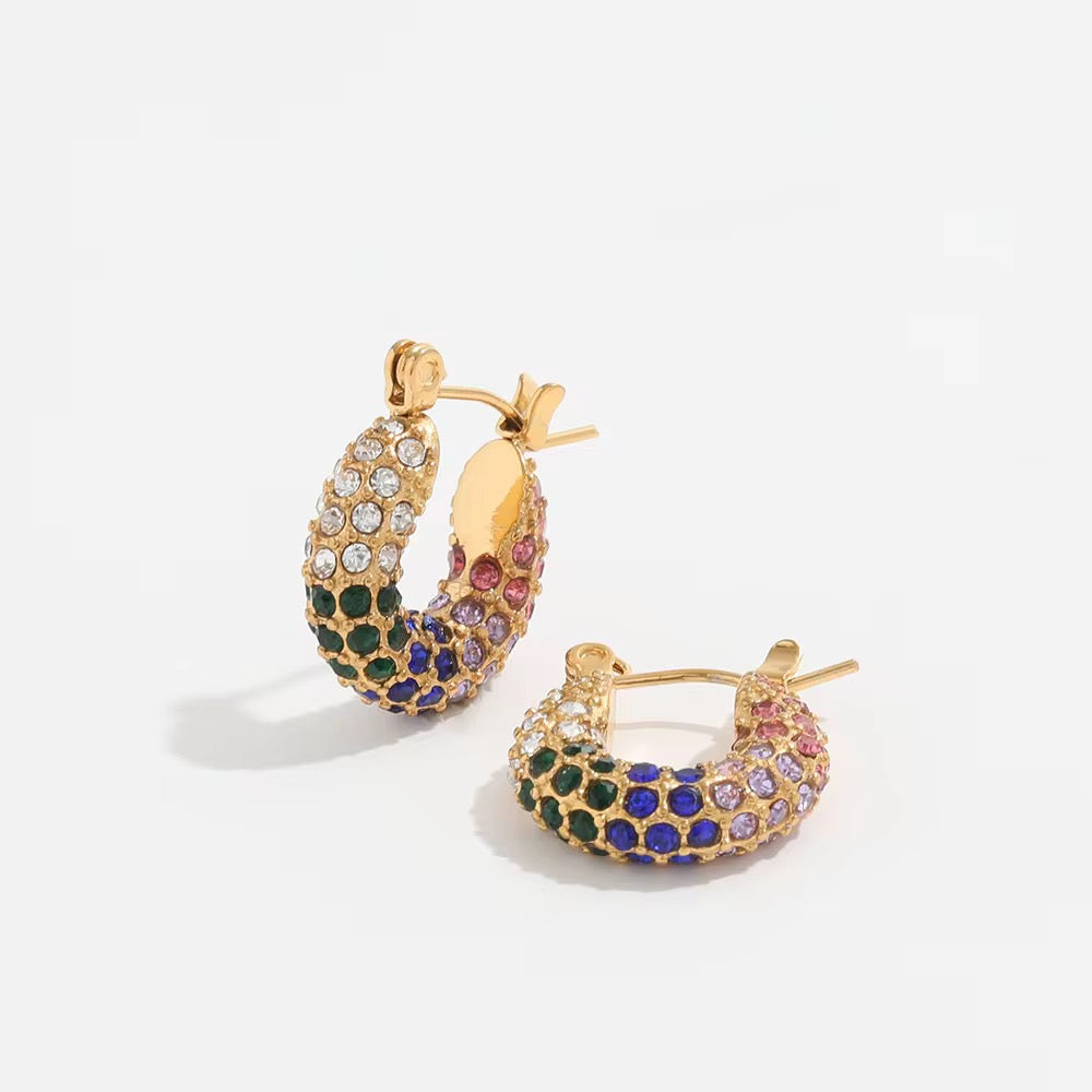 MINI JASMINE ❥ Orecchini Multicolor - BELLAETEREA