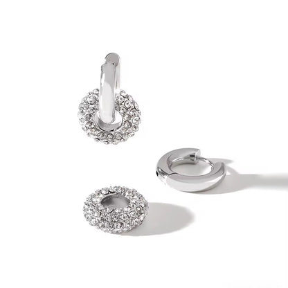 JASMINE HALO ❥ Orecchini Silver - BELLAETEREA