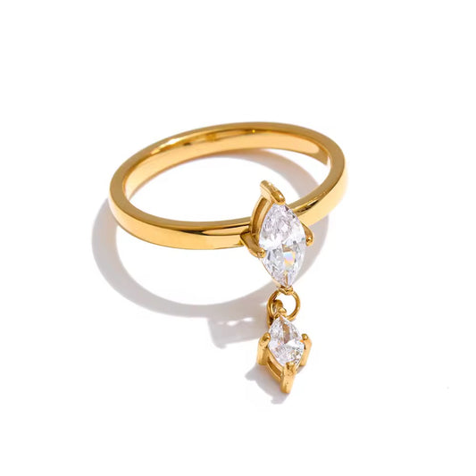 MARQUISE DROP ❥ Anello