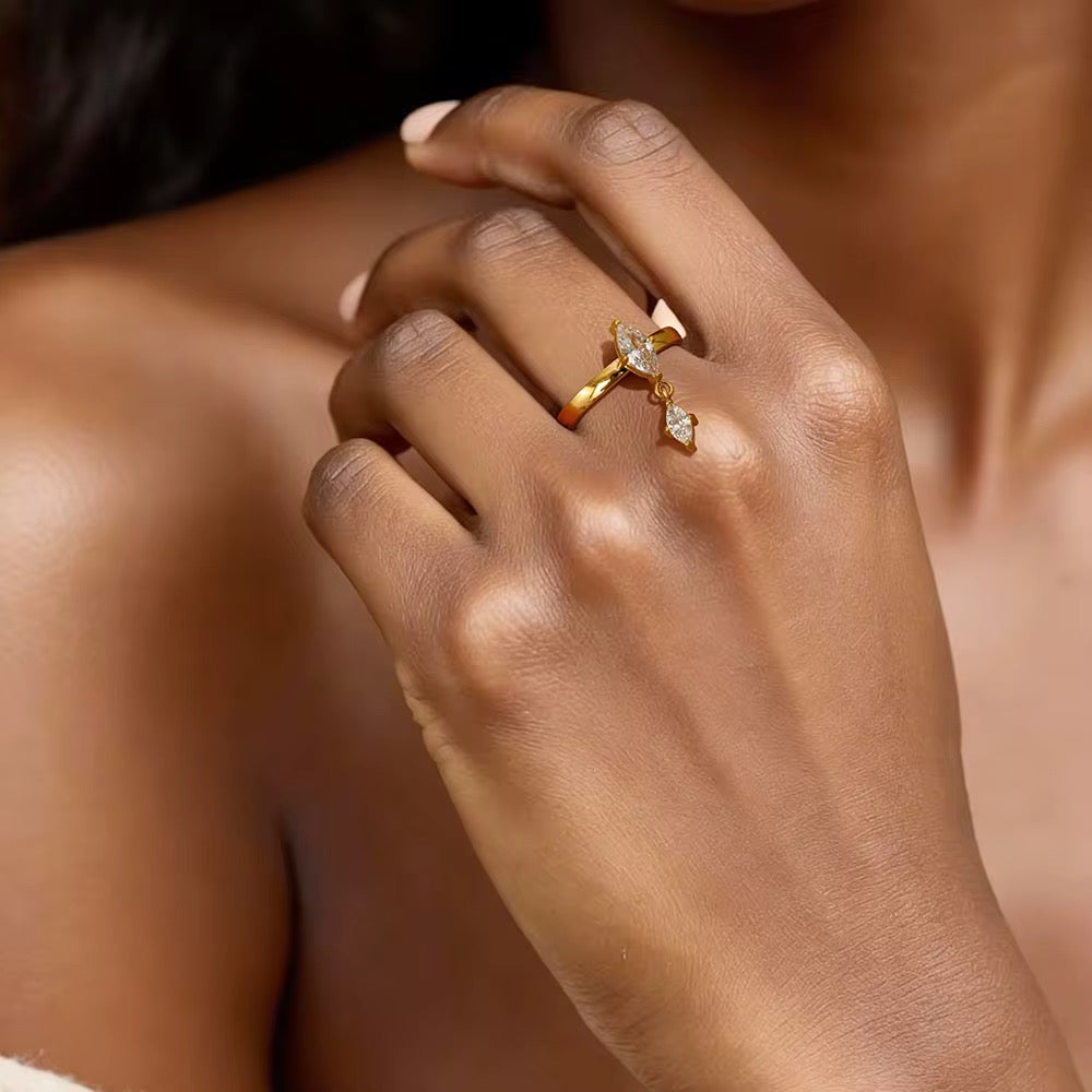MARQUISE DROP ❥ Anello - BELLAETEREA