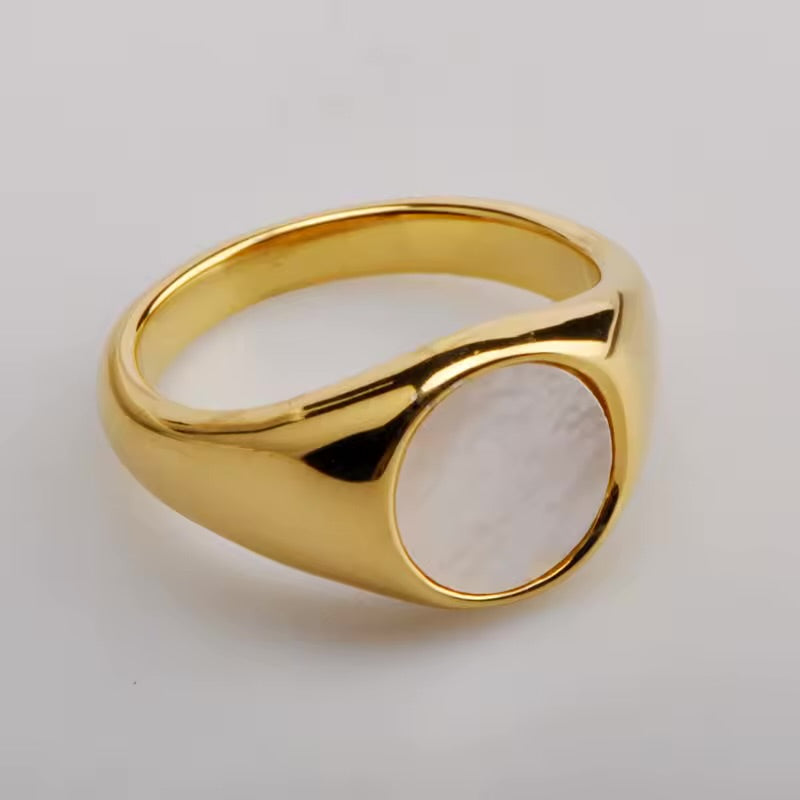 NOELLE PEARL ❥ Anello Mignolo - BELLAETEREA