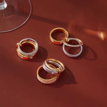 MÉLANGE ÉCLAT ❥ Anello