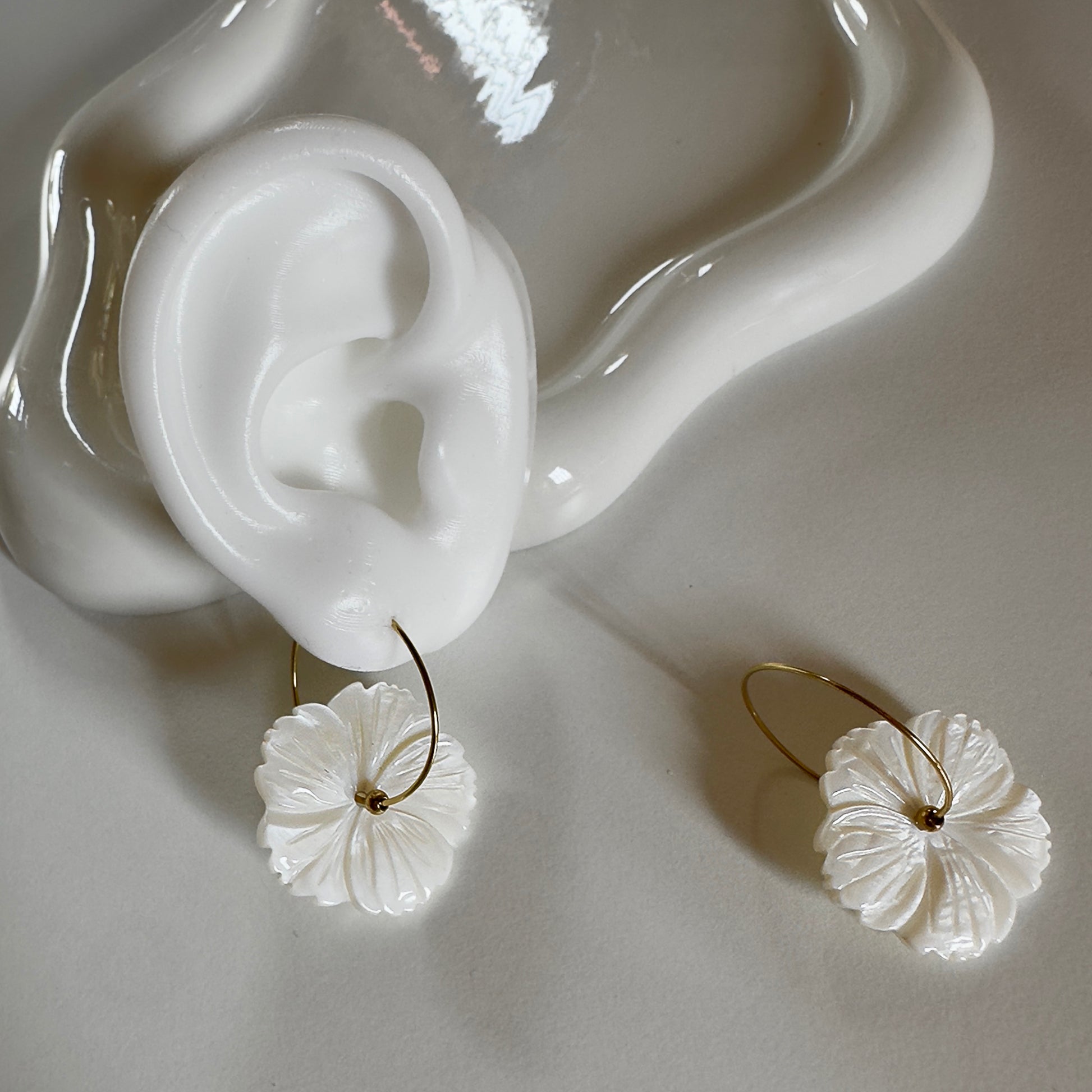 MAGNOLIA ❥ Earrings - BELLAETEREA