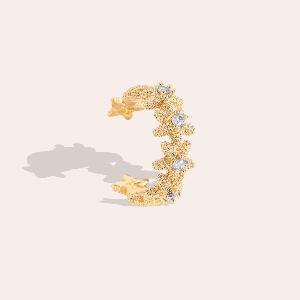 ACQUAMARINA ❥ Ear Cuff Gold
