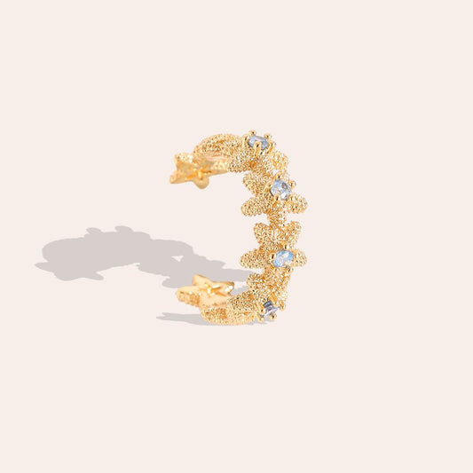 ACQUAMARINA ❥ Ear Cuff Gold