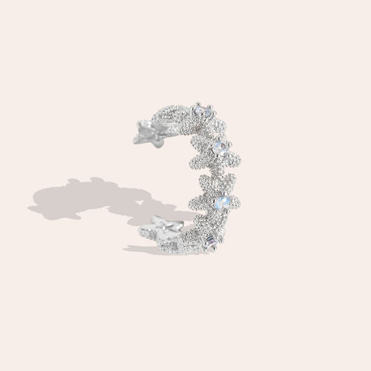 ACQUAMARINA ❥ Ear Cuff Silver