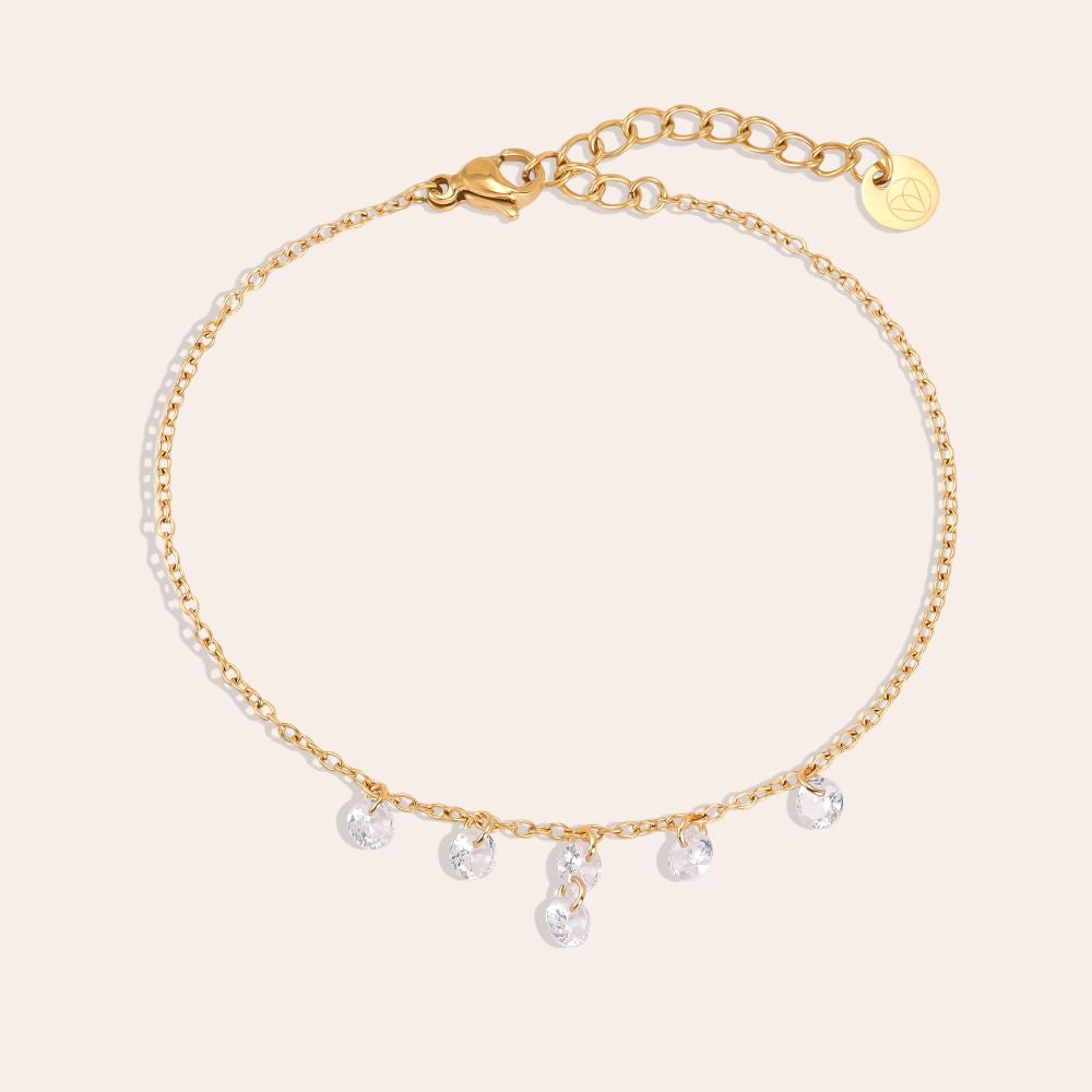 KENDAYA HARMONY ❥ Bracciale Gold/White - BELLAETEREA