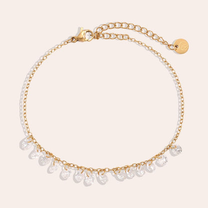 KENDAYA ESSENCE ❥ Bracciale Gold/White