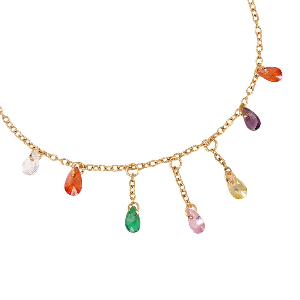 KENDAYA CRYSTAL ❥ Bracciale Gold/Multicolor - BELLAETEREA