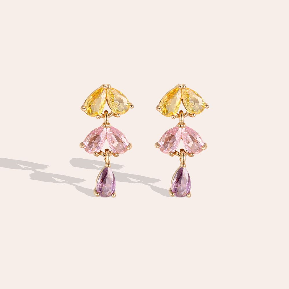 LOTUS ❥ Orecchini Gold/Multicolor