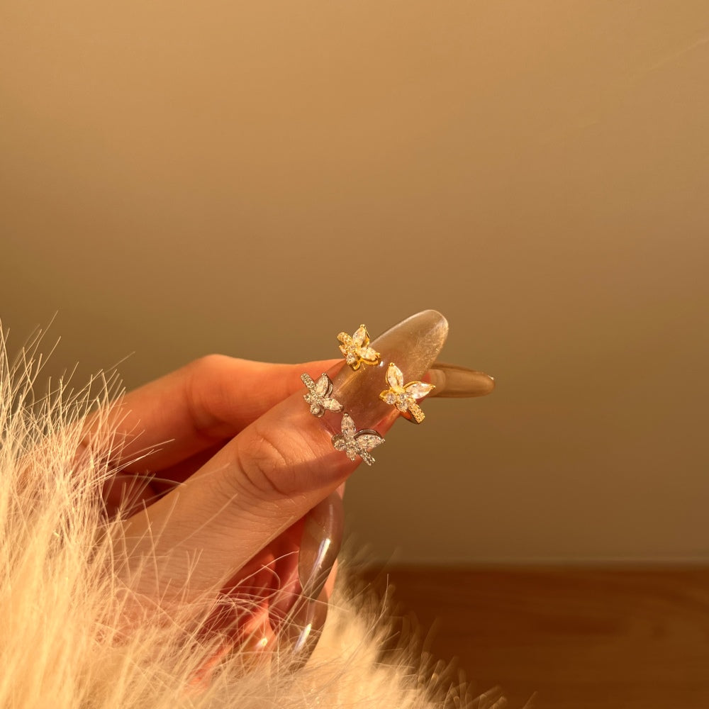 PAPILLON ✧ Anello ARGENTO 925/Gold 18k