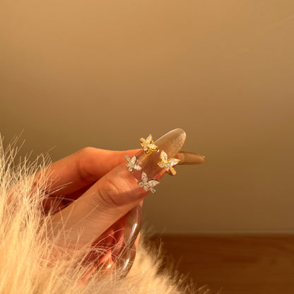 PAPILLON ✧ Anello ARGENTO 925/Gold 18k