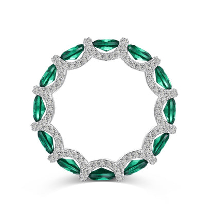 DUCHESSE OVALE ✧ Anello ARGENTO 925/Verde