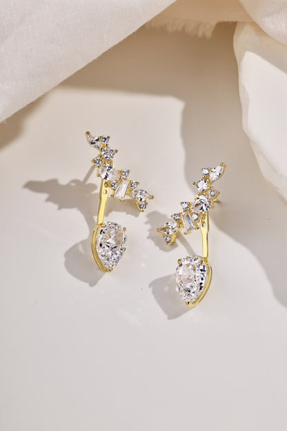 WILHELMINA ✧ Orecchini ARGENTO 925/Gold 18k