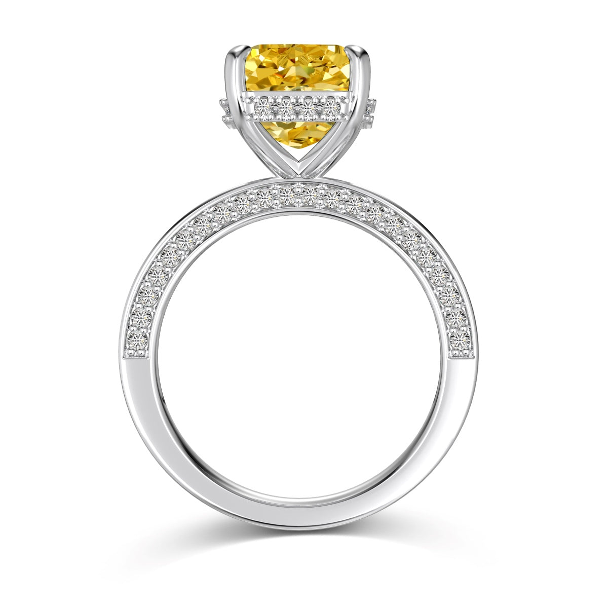 TRESOR ✧ Anello ARGENTO 925/Giallo - BELLAETEREA