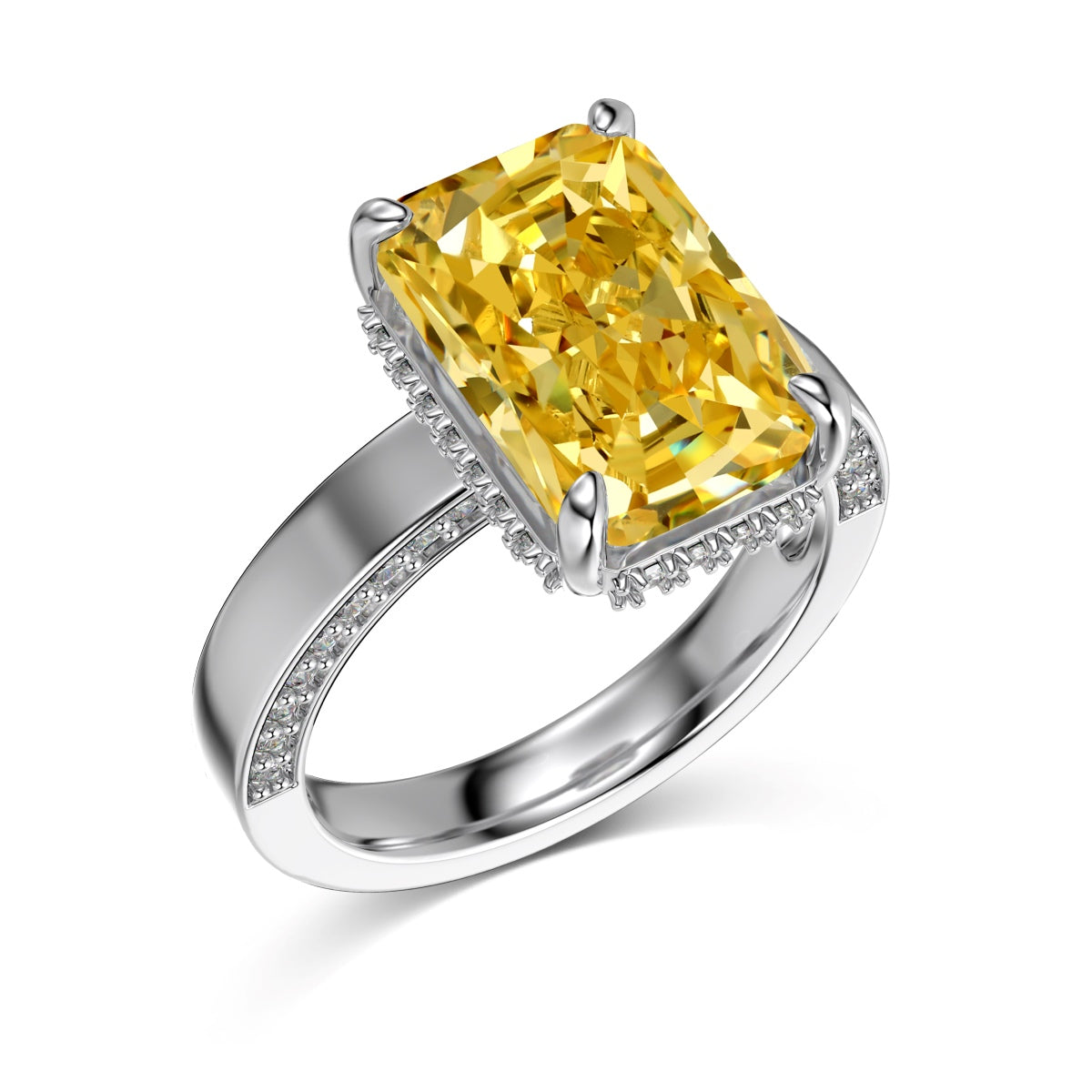 TRESOR ✧ Anello ARGENTO 925/Giallo - BELLAETEREA